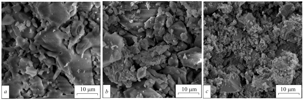 掃描電鏡圖像顯示了在1300°C下燒結24小時后的ZrSiO4 掃描電鏡圖像顯示了在1300°C下燒結24小時后的ZrSiO4